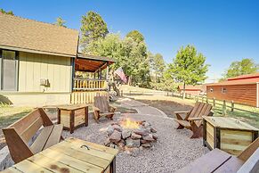 Family Cabin in Pine w/ Deck: Pets Welcome!