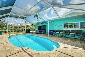 2 Mi to Beach: Canalfront Home in Cape Coral