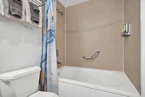 Beautiful Blue Gold Studio Ocean View