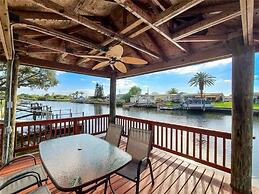 Enjoy Sunset with Dolphin and Manatee