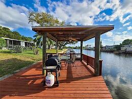 Enjoy Sunset with Dolphin and Manatee