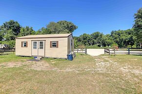 Ocala Tiny Home on 10-acre Farm Near Wec!