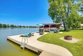 Belle Center Retreat on Indian Lake w/ Boat Dock!