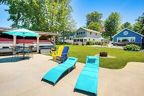 Belle Center Retreat on Indian Lake w/ Boat Dock!