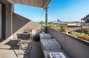 Design apartment with terrace