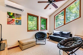 Creek Access & Deck: Family Pocono Pines Cottage