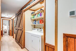 Creek Access & Deck: Family Pocono Pines Cottage