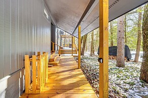 Creek Access & Deck: Family Pocono Pines Cottage