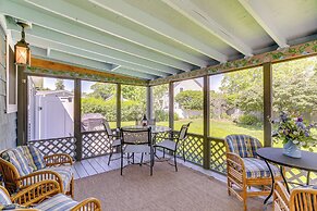 Old Saybrook Home w/ Screened Porch & Ocean View!