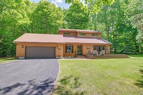 Alden Home w/ Fire Pit: Steps to Torch Lake!