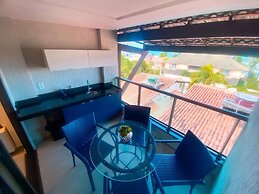 Flat Charmoso Vista Mar by La Playa