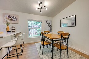 Access to Lake Cushman: Forested Hoodsport Home!