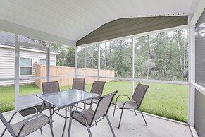 Patio & Backyard: Spacious Home in Moncks Corner