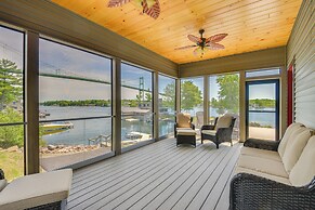 Hot Tub & Dock: Waterfront Wellesley Island Home!
