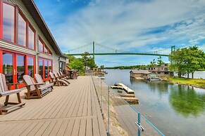 Hot Tub & Dock: Waterfront Wellesley Island Home!