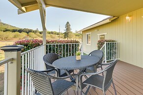Kelseyville Cottage: Private Deck & On-site Winery