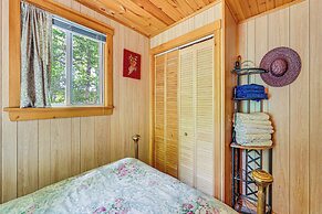Denmark Waterfront Cabin w/ Dock & Charcoal Grill!