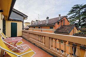 Vista sulle torri di Bologna