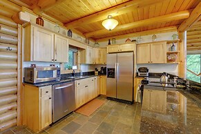 Scenic Sylva Log Cabin w/ Sunset & Mountain View!