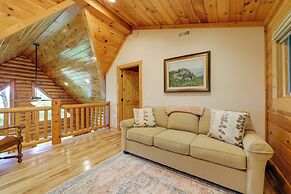 Scenic Sylva Log Cabin w/ Sunset & Mountain View!