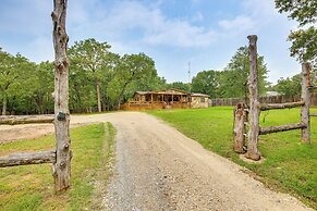 Deck & Fire Pit: Unique Pottsboro Haven