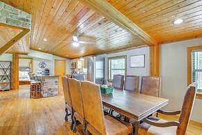 Deck & Fire Pit: Unique Pottsboro Haven