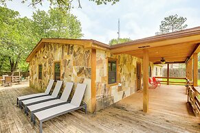 Deck & Fire Pit: Unique Pottsboro Haven