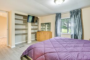 Walk to Coldwater Lake: Peaceful Weidman Retreat