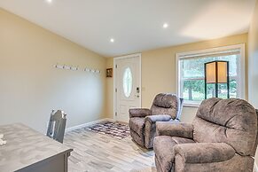 Walk to Coldwater Lake: Peaceful Weidman Retreat