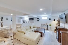 Sleek & Central Centennial Apartment w/ Fireplace!