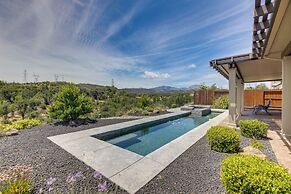 Private Redding Home w/ Pool & Mountain Views