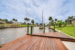 4 Mi to Beach w/ Boat Dock: Cape Coral Retreat