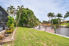 4 Mi to Beach w/ Boat Dock: Cape Coral Retreat