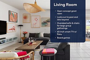 Flamingo Grove Tropical Resort-style Paradise 10 Bedroom Home by Overm