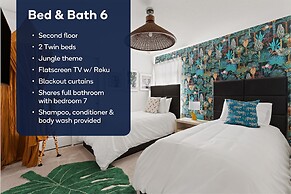 Flamingo Grove Tropical Resort-style Paradise 10 Bedroom Home by Overm