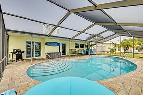 Sunny South Daytona Home w/ Pool & Grill!