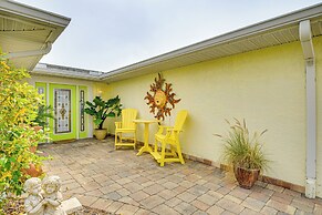 Sunny South Daytona Home w/ Pool & Grill!