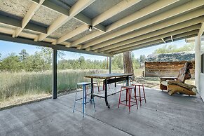 Serene Getaway in Overgaard w/ Patio & Yard!