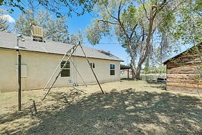 Serene Getaway in Overgaard w/ Patio & Yard!