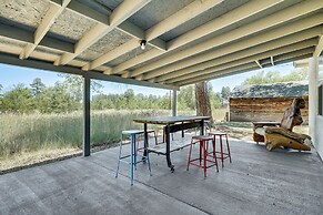 Serene Getaway in Overgaard w/ Patio & Yard!