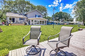 Oshkosh Canal-front Home w/ Sunroom & Watercraft!