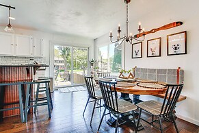 Oshkosh Canal-front Home w/ Sunroom & Watercraft!