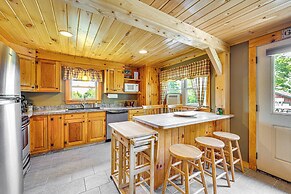 Rustic Cabin in West Danville w/ Deck & Fire Pit!