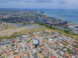 Serene Designer Gem Walk to Beach Strip Pool