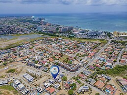 Serene Designer Gem Walk to Beach Strip Pool