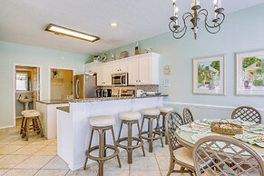 Walk to Cherry Grove Beach: Water-view Haven!