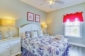 Walk to Cherry Grove Beach: Water-view Haven!