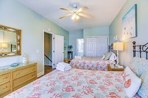 Walk to Cherry Grove Beach: Water-view Haven!