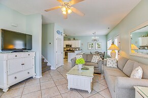 Walk to Cherry Grove Beach: Water-view Haven!