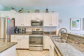 Walk to Cherry Grove Beach: Water-view Haven!